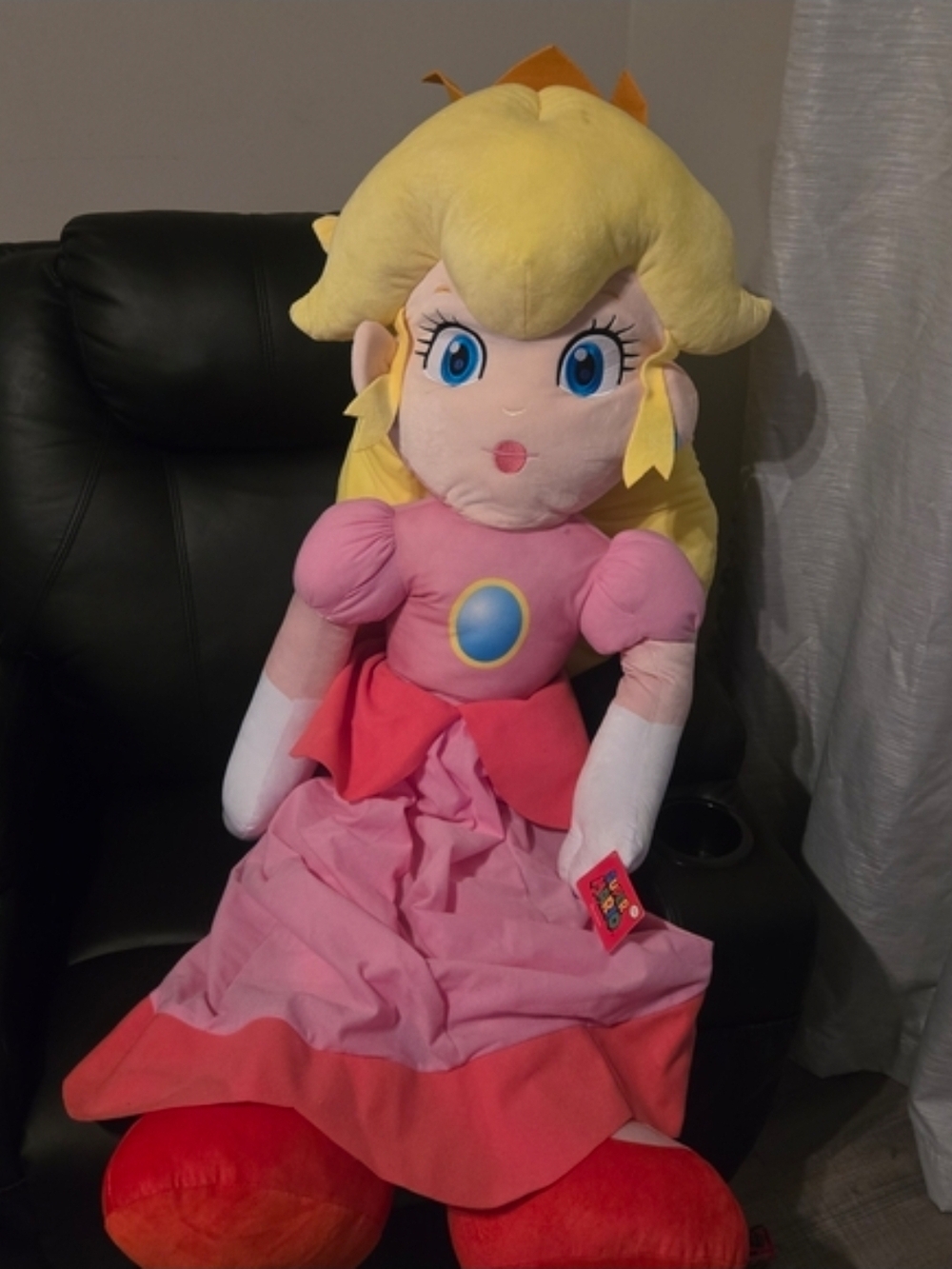Nintendo Super Mario Princess Peach Plush - 48 Inches (4feet)